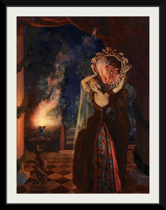 "Enchantress(1939)", Konstantin Somov