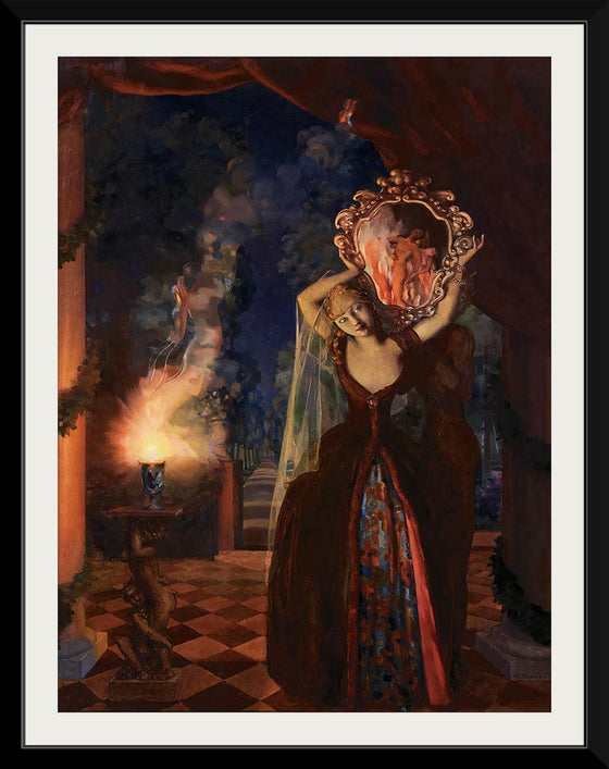 "Enchantress(1939)", Konstantin Somov