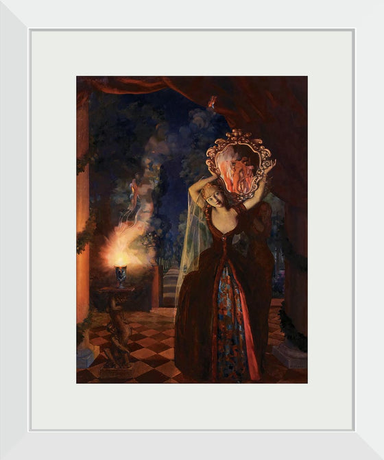 "Enchantress(1939)", Konstantin Somov