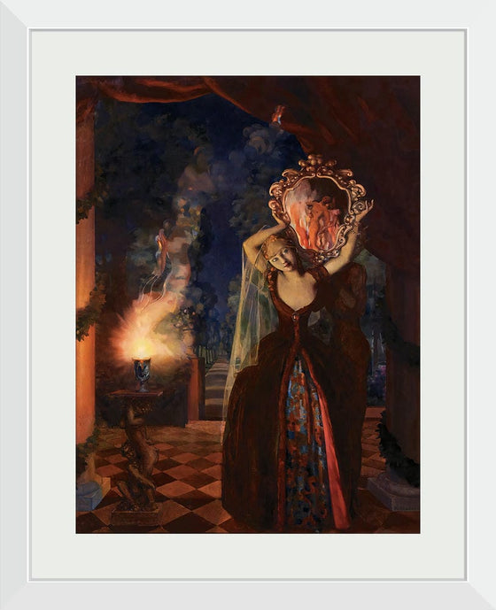 "Enchantress(1939)", Konstantin Somov
