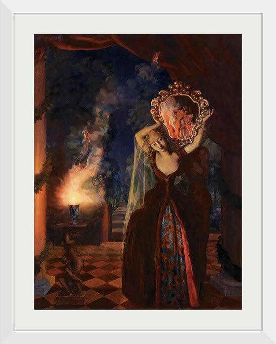 "Enchantress(1939)", Konstantin Somov