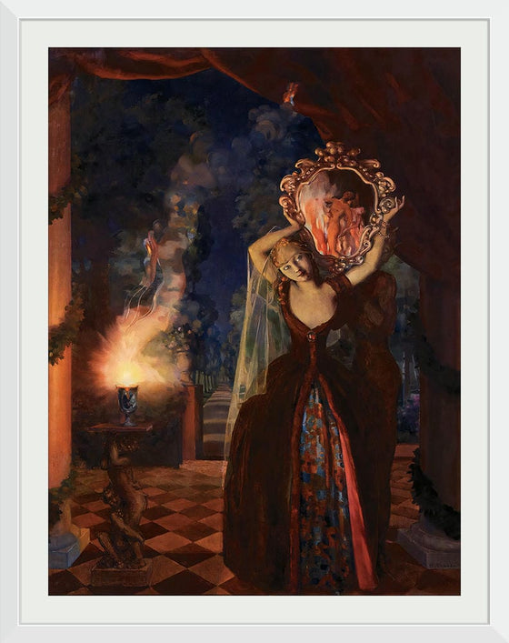"Enchantress(1939)", Konstantin Somov