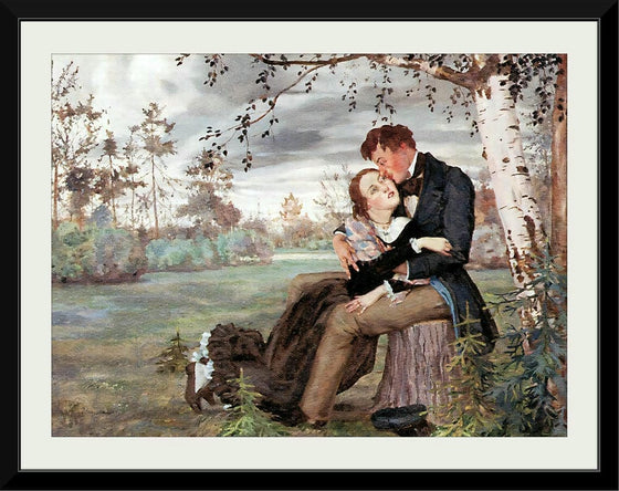 "Lovers(1939)", Konstantin Somov