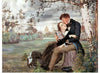 "Lovers(1939)", Konstantin Somov