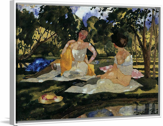 "On the grass(1939)", Konstantin Somov