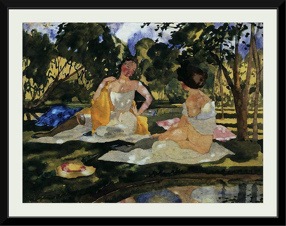 "On the grass(1939)", Konstantin Somov
