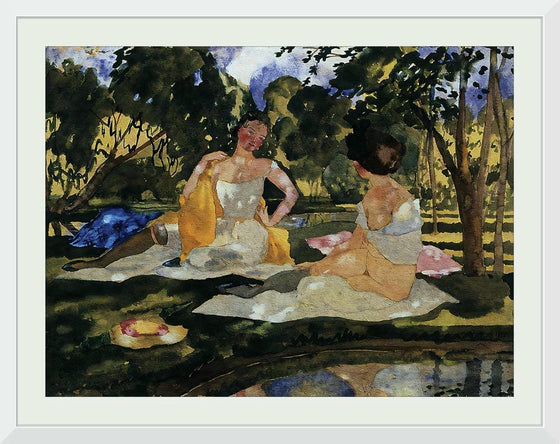 "On the grass(1939)", Konstantin Somov