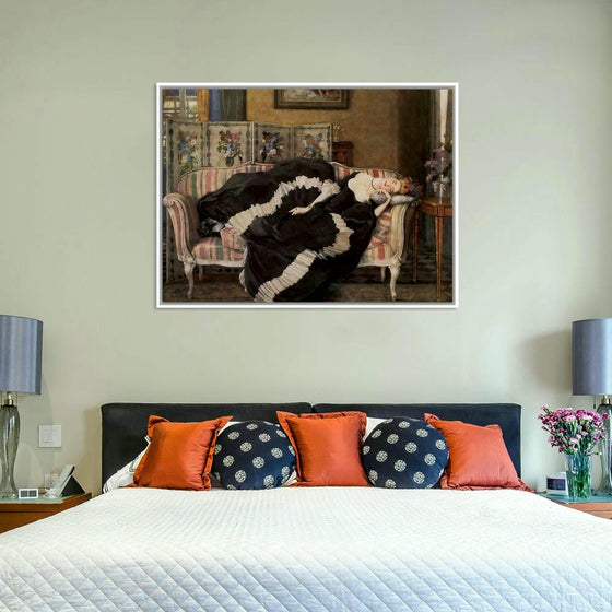 "A sleeping woman", Konstantin Somov
