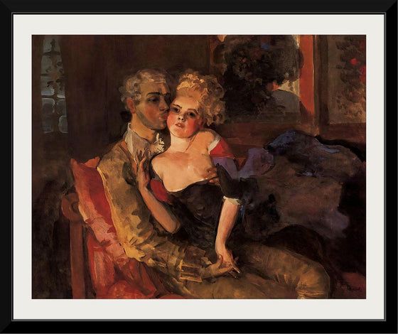 "Lovers Evening(1910)", Konstantin Somov