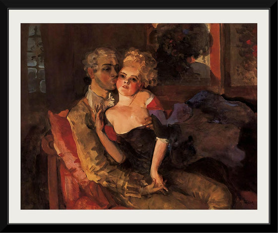 "Lovers Evening(1910)", Konstantin Somov
