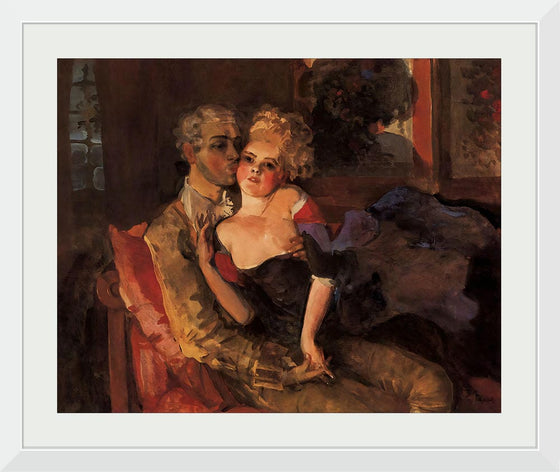 "Lovers Evening(1910)", Konstantin Somov