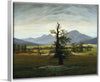 "Village Landscape in Morning Light (The Lone Tree)(1822)", Caspar David Friedrich