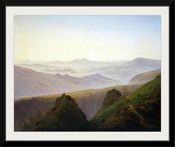 "Morning in the Mountains(1823)", Caspar David Friedrich