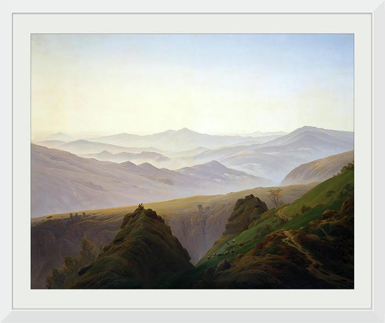 "Morning in the Mountains(1823)", Caspar David Friedrich