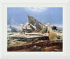 "The Sea of Ice (The Wreck of Hope)(1823-1824)", Caspar David Friedrich