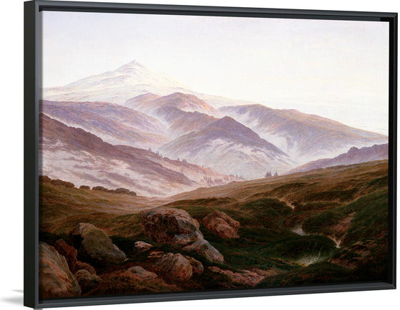"Memories of the Giant Mountains(1835)", Caspar David Friedrich