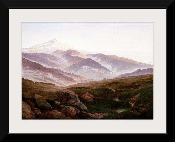 "Memories of the Giant Mountains(1835)", Caspar David Friedrich