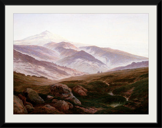 "Memories of the Giant Mountains(1835)", Caspar David Friedrich