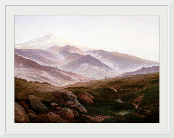 "Memories of the Giant Mountains(1835)", Caspar David Friedrich