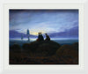 "Moonrise over the Sea(1822)", Caspar David Friedrich