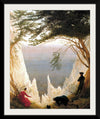 "Chalk Cliffs at Ruegen(1818)", Caspar David Friedrich