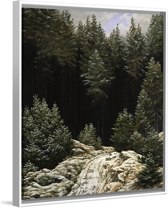 "Early Snow(1827)", Caspar David Friedrich