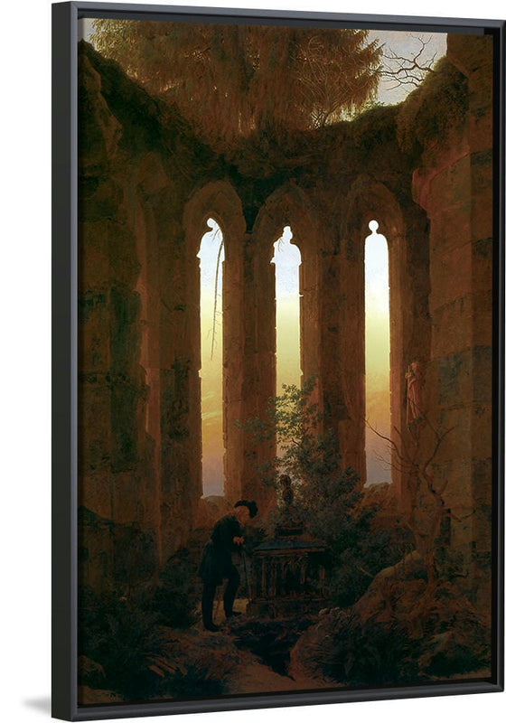 "Hutten's Grave(1823-1824)", Caspar David Friedrich
