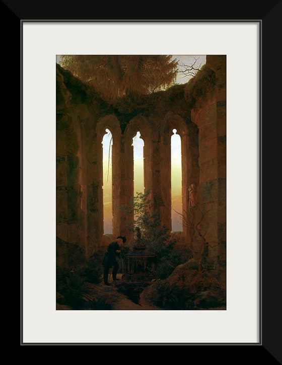 "Hutten's Grave(1823-1824)", Caspar David Friedrich