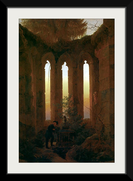 "Hutten's Grave(1823-1824)", Caspar David Friedrich