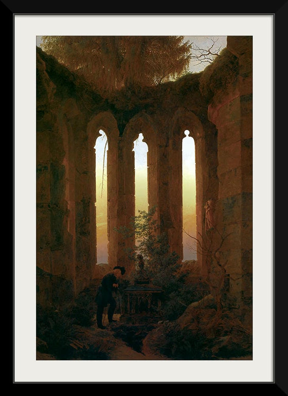 "Hutten's Grave(1823-1824)", Caspar David Friedrich