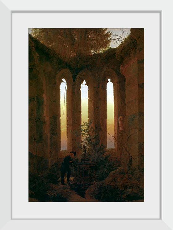"Hutten's Grave(1823-1824)", Caspar David Friedrich