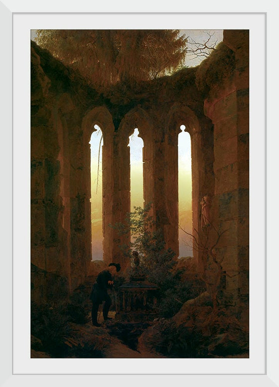 "Hutten's Grave(1823-1824)", Caspar David Friedrich