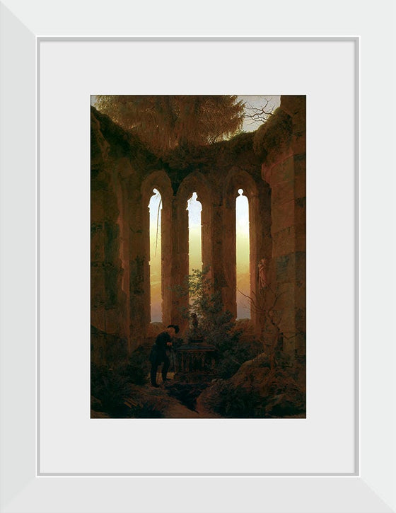 "Hutten's Grave(1823-1824)", Caspar David Friedrich