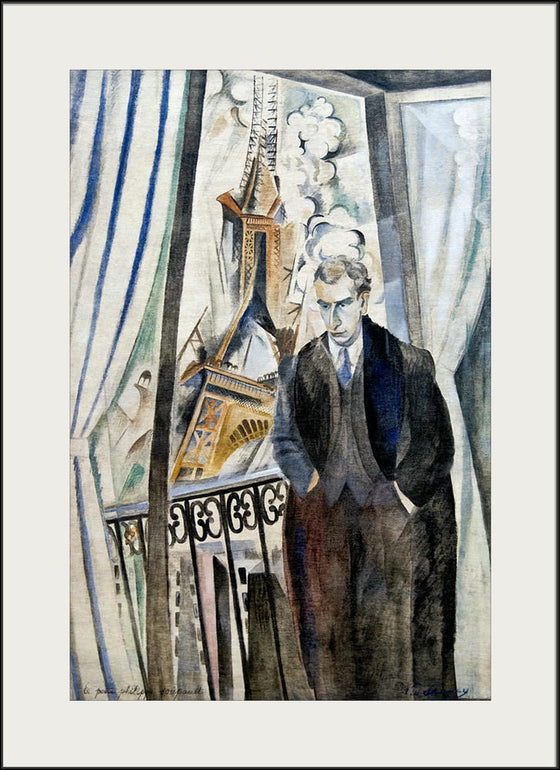 "le poète Philippe Soupault(1922)", Robert Delaunay