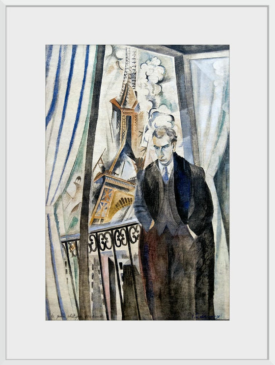 "le poète Philippe Soupault(1922)", Robert Delaunay