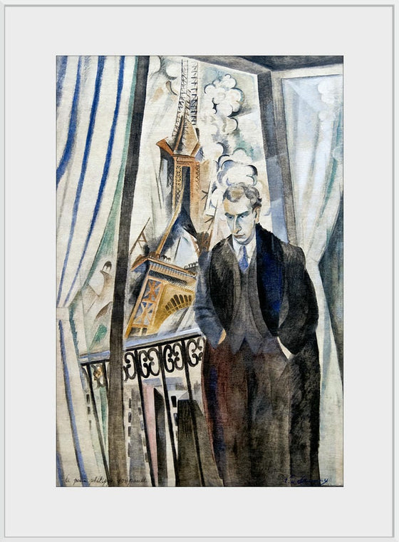 "le poète Philippe Soupault(1922)", Robert Delaunay