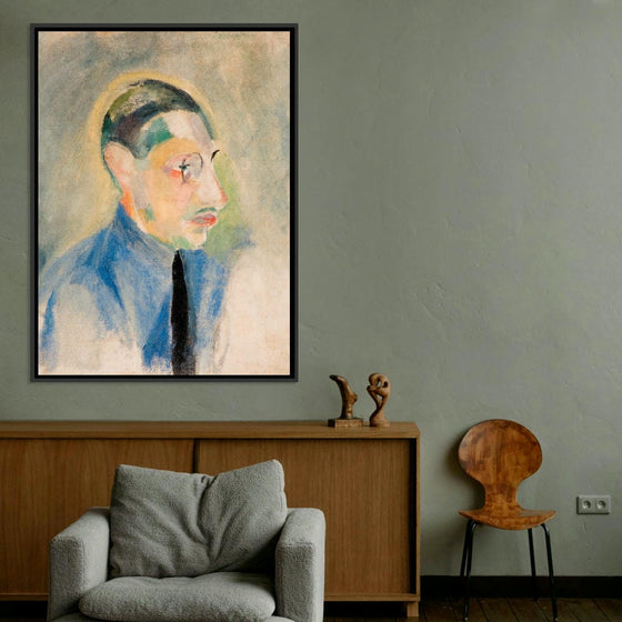 "Portrait de Stravinsky(1918)', Robert Delaunay
