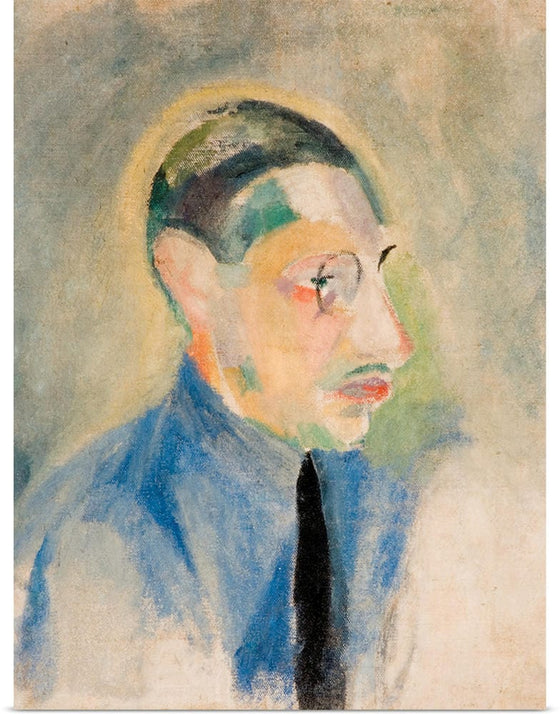 "Portrait de Stravinsky(1918)', Robert Delaunay