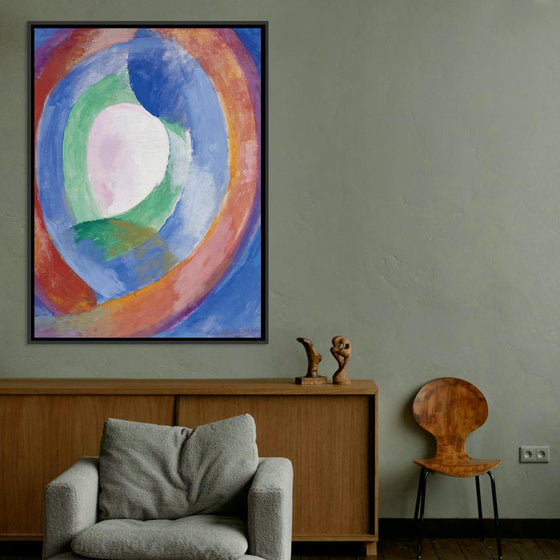 "Formes circulaires; lune no. 1(1913)", Robert Delaunay