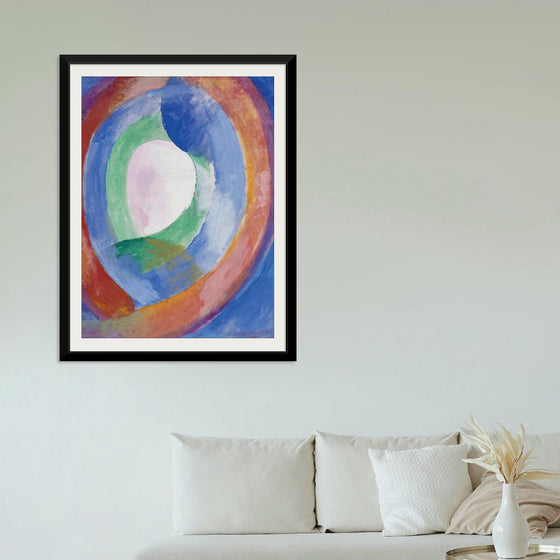 "Formes circulaires; lune no. 1(1913)", Robert Delaunay