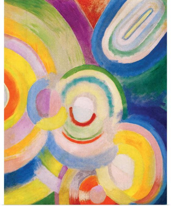 "Colored Discs(1913)", Robert Delaunay