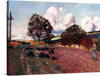"Breton Landscape(1906)", Robert Delaunay