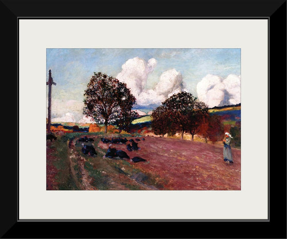 "Breton Landscape(1906)", Robert Delaunay
