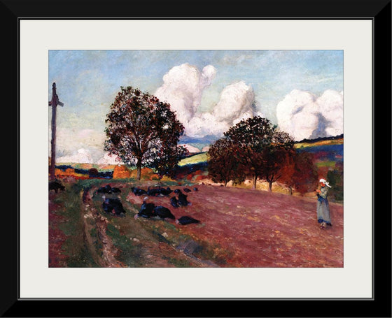 "Breton Landscape(1906)", Robert Delaunay