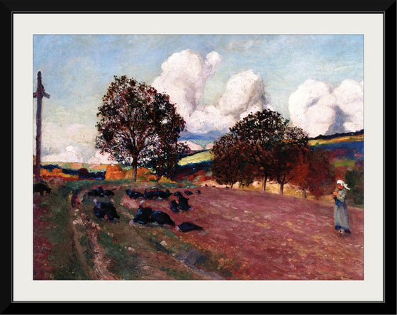 "Breton Landscape(1906)", Robert Delaunay