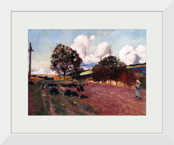 "Breton Landscape(1906)", Robert Delaunay