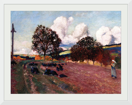 "Breton Landscape(1906)", Robert Delaunay