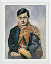 "Portrait of Tristan Tzara(1923)", Robert Delaunay