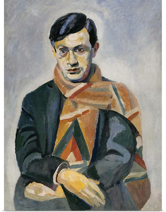 "Portrait of Tristan Tzara(1923)", Robert Delaunay