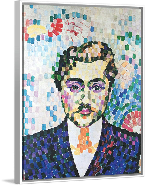 "Portrait of Jean Metzinger", Robert Delaunay